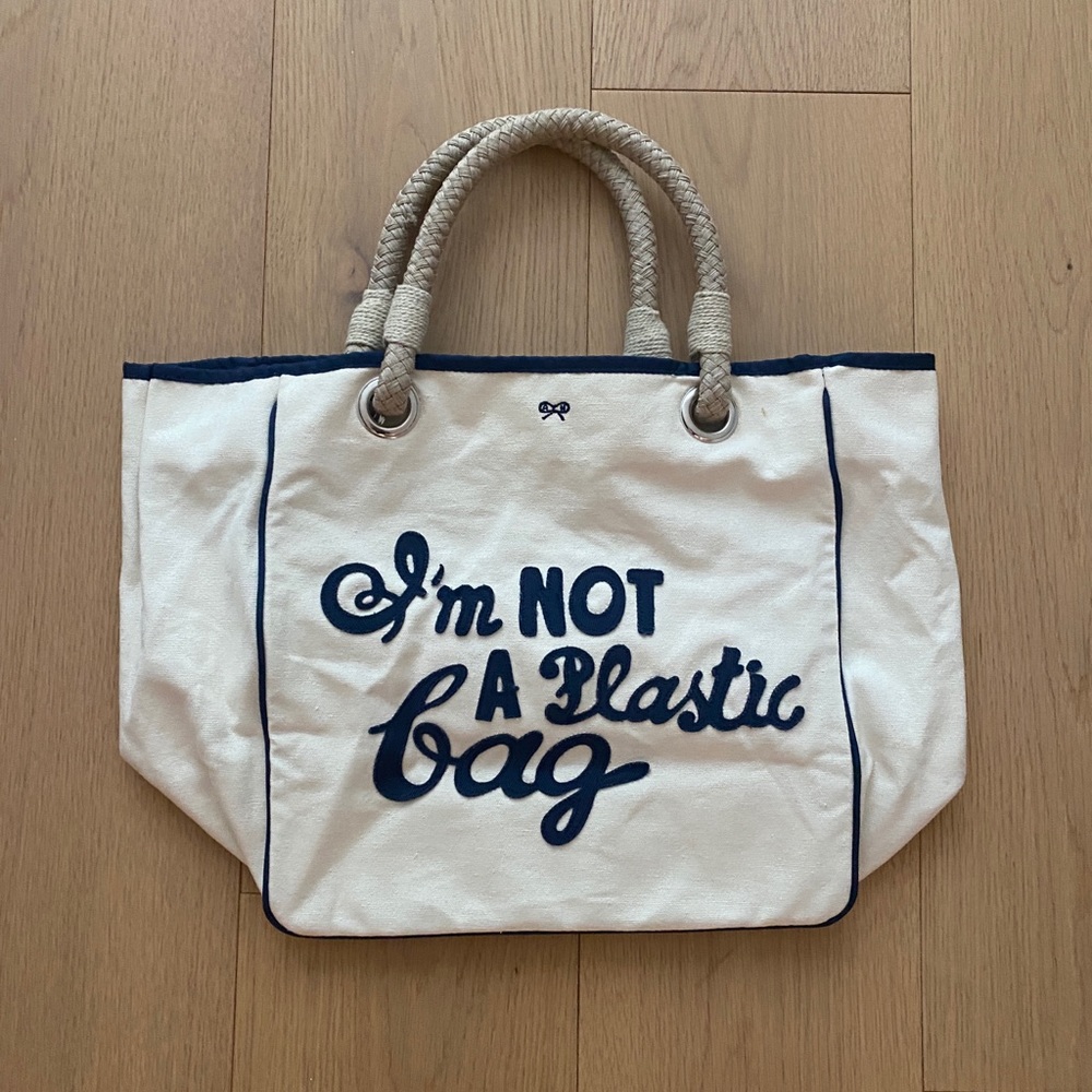 Anya Hindmarch I’m Not A Plastic Bag Tote Bag